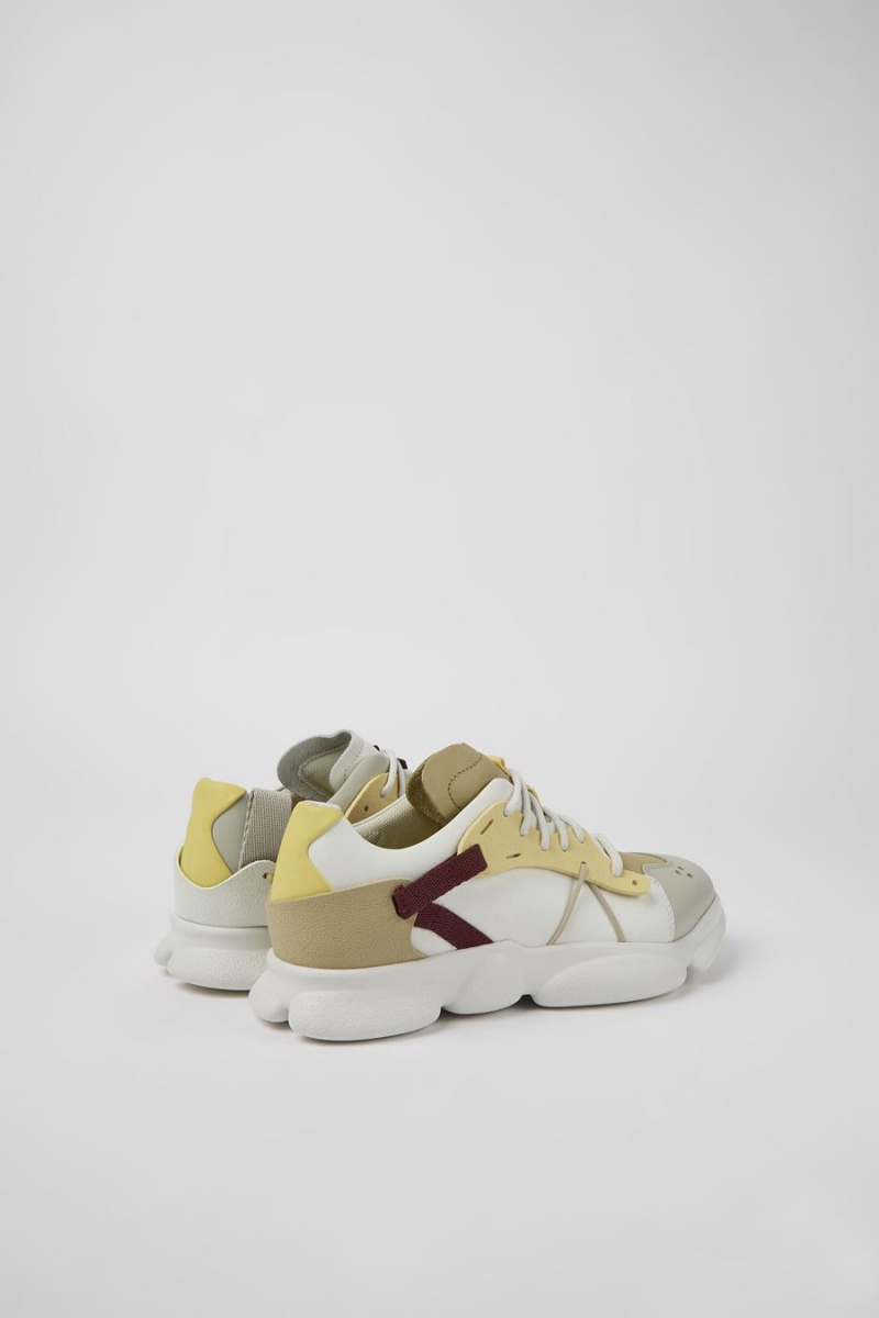 Zapatillas Camper Twins Cuero Textil Mujer Multicolor | TJKPI-7412
