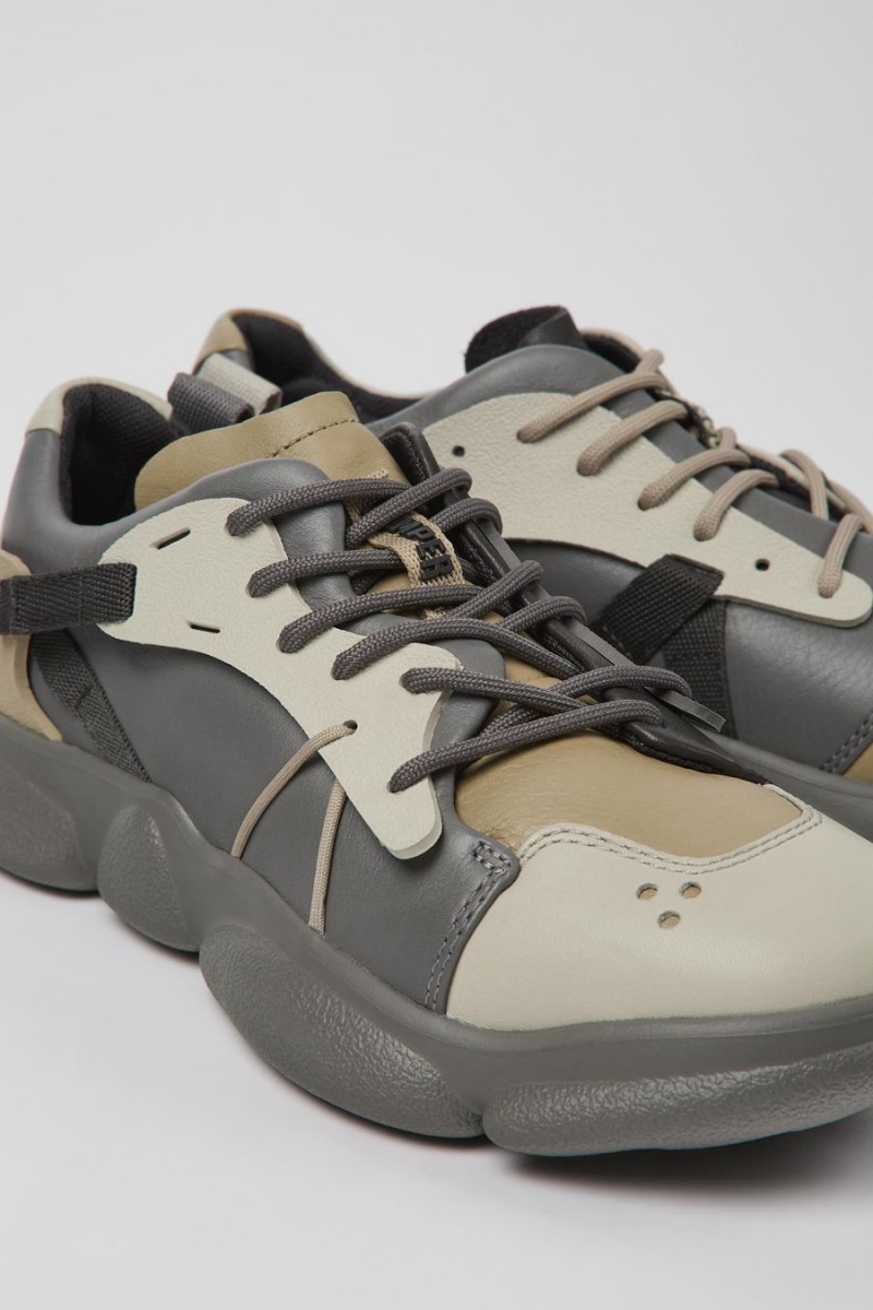 Zapatillas Camper Twins Cuero Textil Mujer Multicolor | JWABI-8415