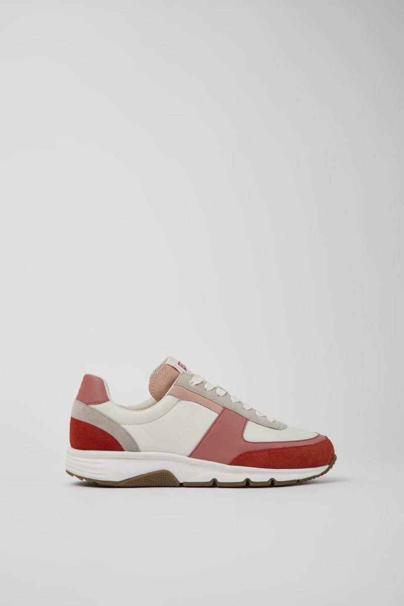 Zapatillas Camper Twins Encaje up Mujer Blancas | QAFUM-6701