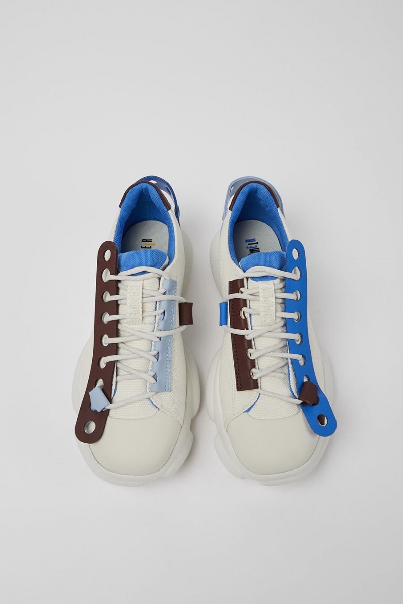 Zapatillas Camper Twins Mujer Blancas | ACWKV-9283