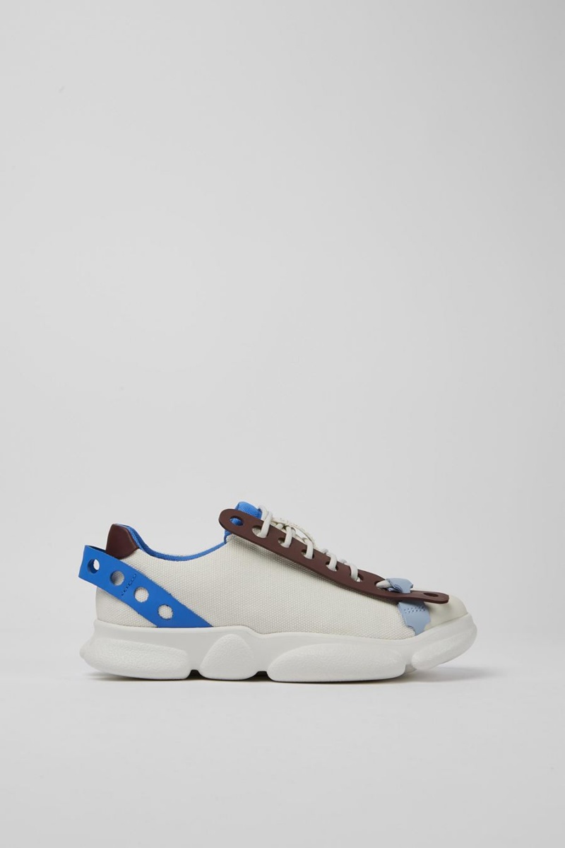 Zapatillas Camper Twins Mujer Blancas | ACWKV-9283