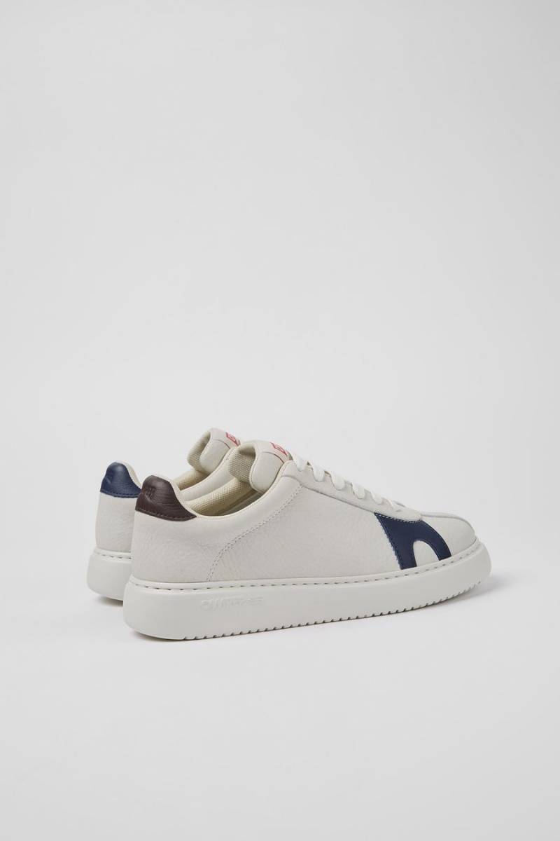 Zapatillas Camper Twins Nondyed Cuero Mujer Blancas | EBOKD-4795
