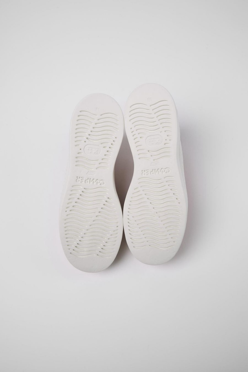 Zapatillas Camper Twins Recycled Cuero Mujer Rojas | KNEMY-5697