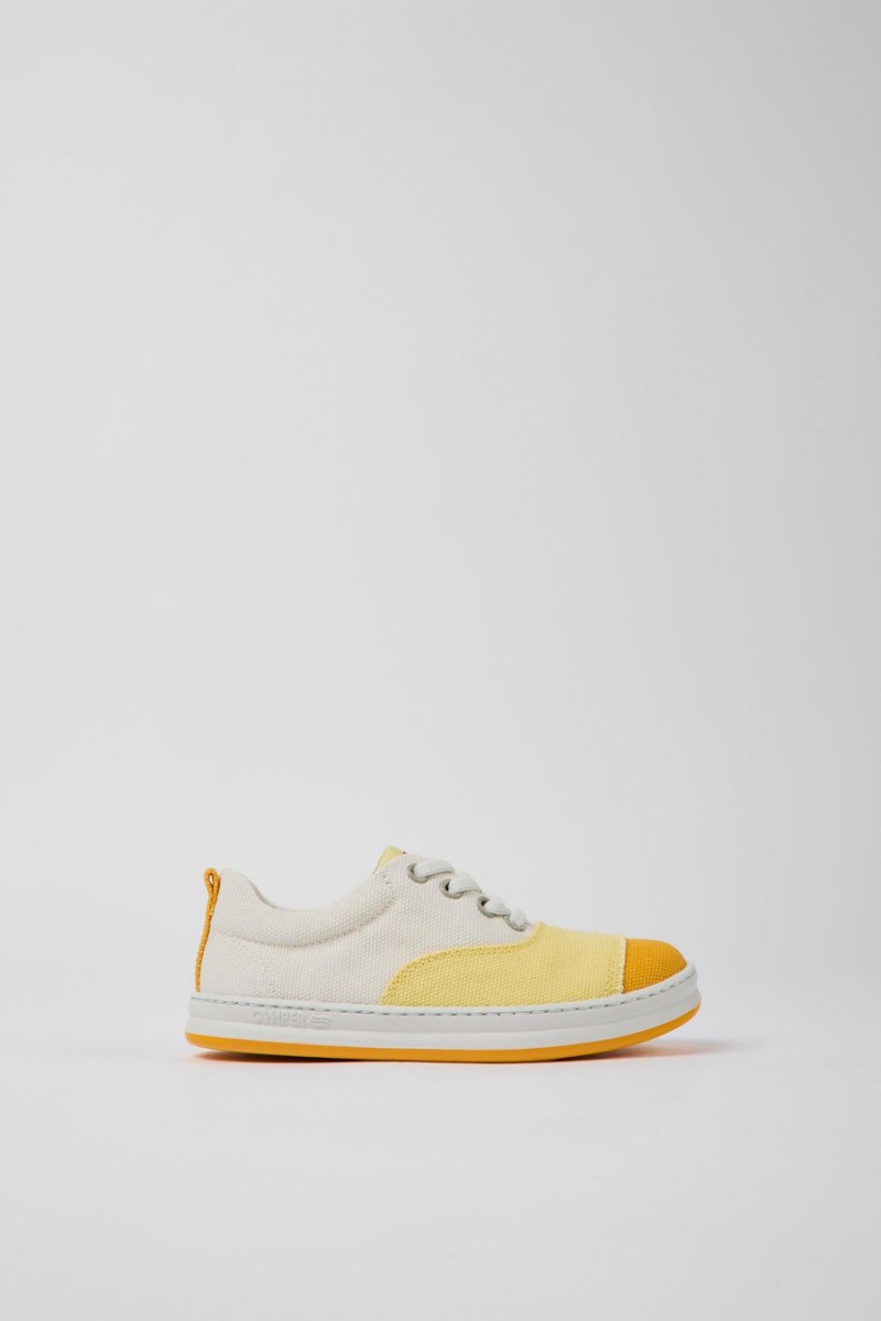 Zapatillas Camper Twins Textil Niño Amarillo | LFCIW-9704
