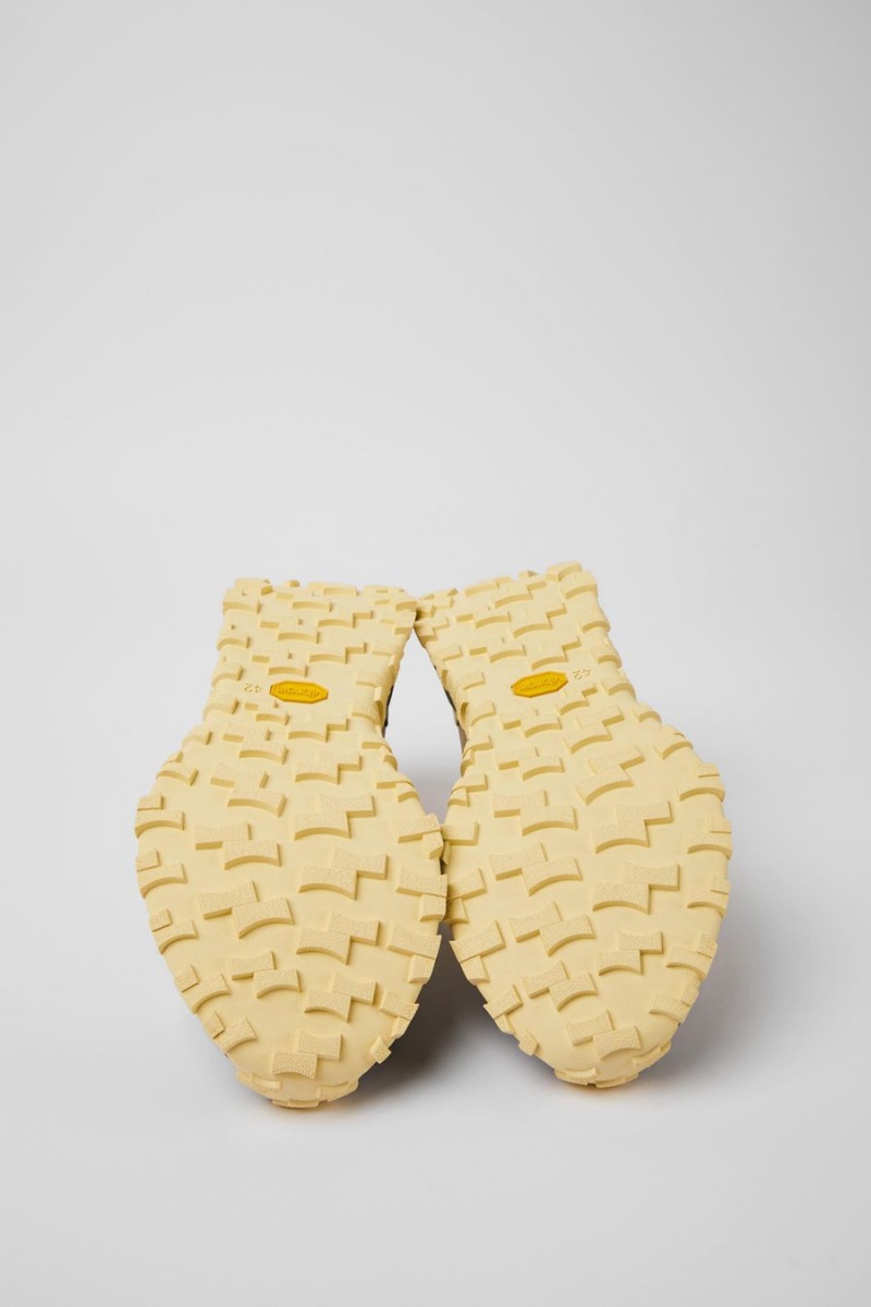Zapatillas Camper Twins Textil Nubuck Hombre Amarillo | SEGDR-3612