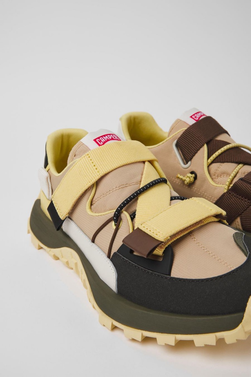 Zapatillas Camper Twins Textil Nubuck Hombre Amarillo | SEGDR-3612