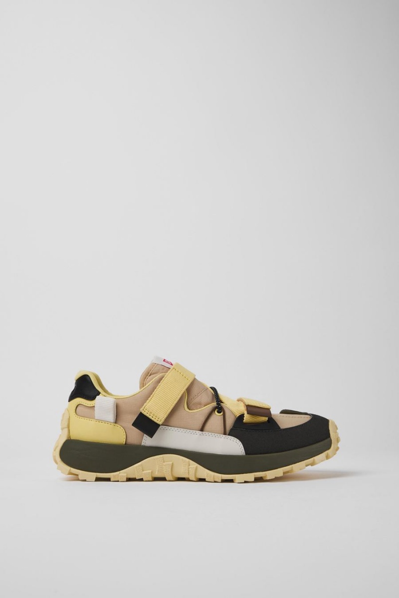 Zapatillas Camper Twins Textil Nubuck Hombre Amarillo | SEGDR-3612