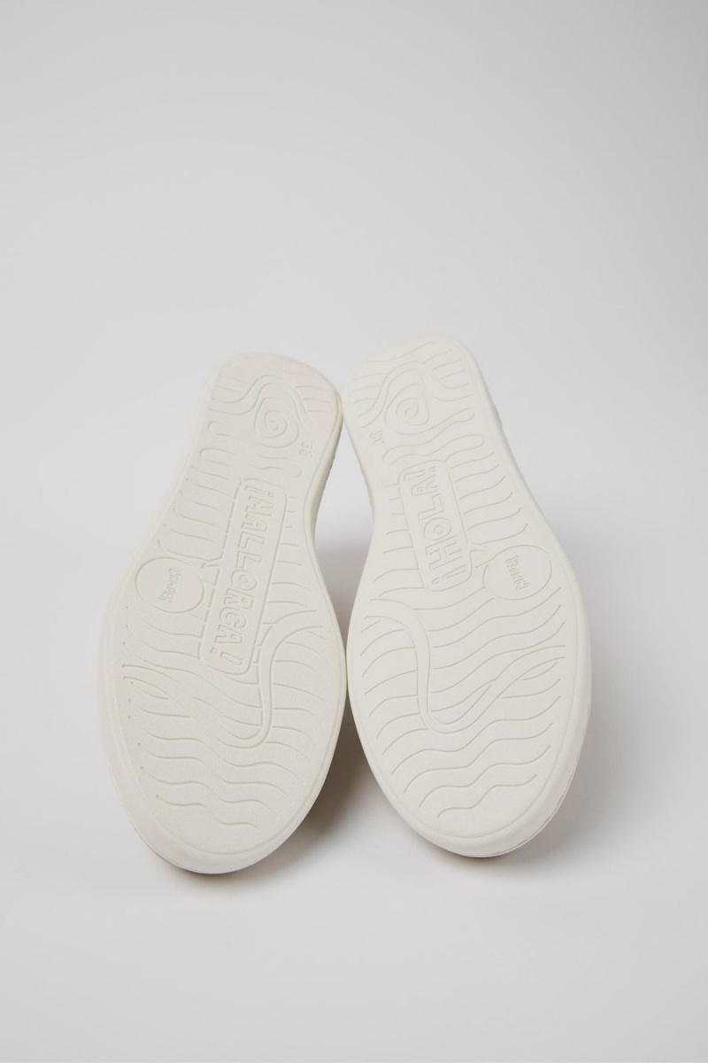 Zapatillas Camper Uno Nubuck Cuero Mujer Gris | ZAPME-7981