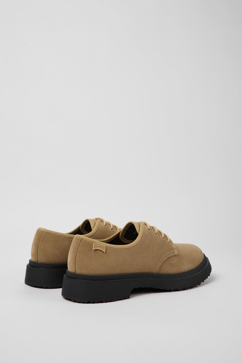 Zapatillas Camper Walden Cuero Hombre Beige | VFIGW-2704