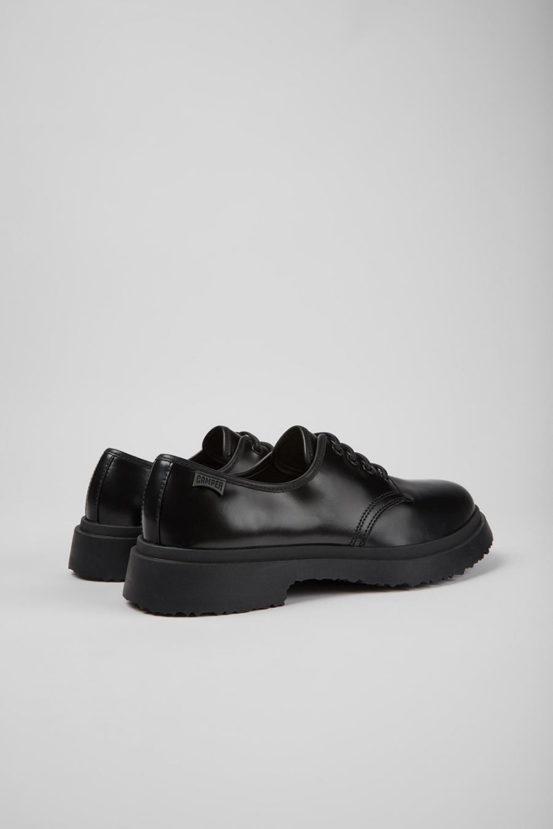 Zapatillas Camper Walden Cuero Hombre Negras | CTBQA-3018