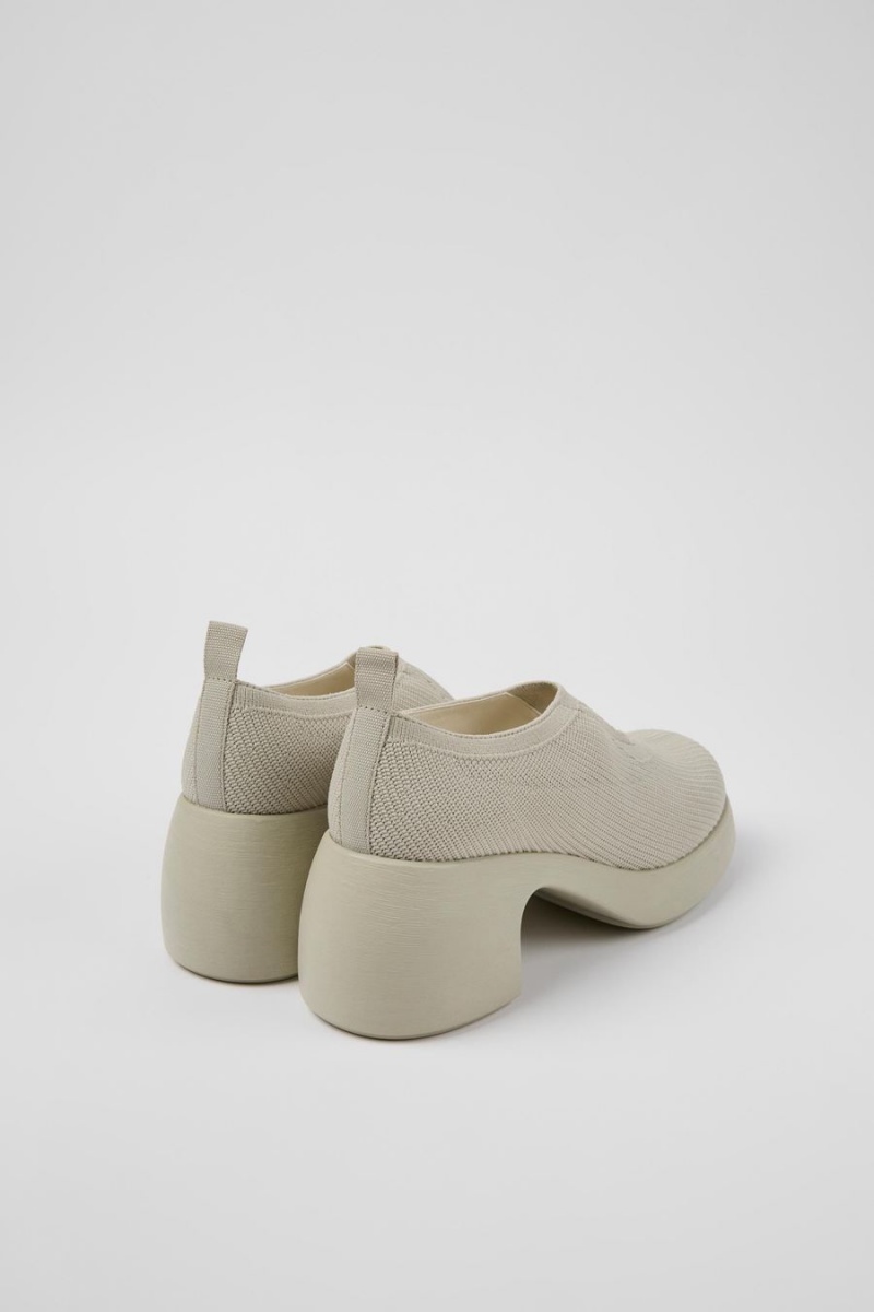 Zapatos Cuña Camper Thelma Onepiece Knit Mujer Gris | EKTPH-4608