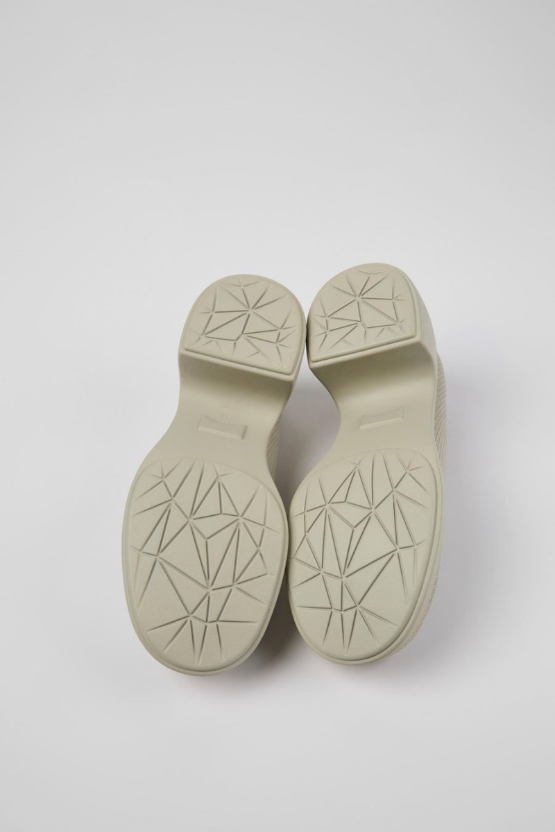 Zapatos Cuña Camper Thelma Onepiece Knit Mujer Gris | EKTPH-4608